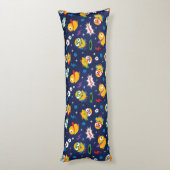 Superheld Chicken Lichaamskussen (Achterkant (Verticaal))