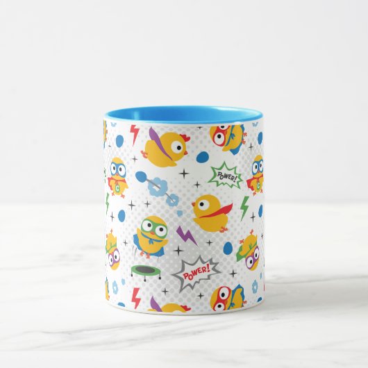 Superheld Chicken Mok (Midden)