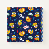 Superheld Chicken Notitieboek (Achterkant)