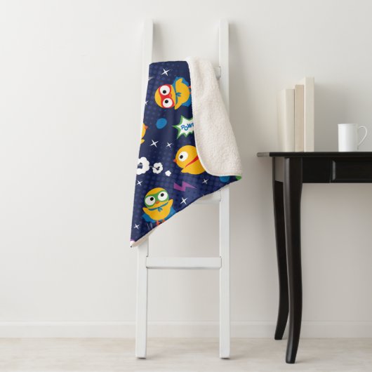 Superheld Chicken Sherpa Deken (In situ)