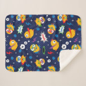 Superheld Chicken Sherpa Deken (Voorkant (horizontaal))