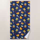 Superheld Chicken Strandlaken (Voorkant)