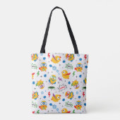Superheld Chicken Tote Bag (Achterkant)