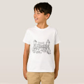 Superheld Class Kinder shirt (Voorkant volledig)