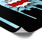 Superheld Comic Birthday Party Banner Poster (Hoek)