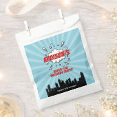 Superheld Comic Birthday Party Favor Bags Bedankzakje (Geknipt)