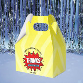 Superheld Comic Book Elke dag Bedankdoosjes