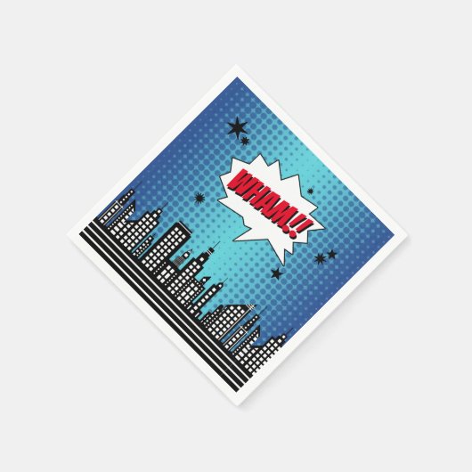 Superheld Comic Book Elke dag Servet (Hoek)