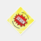 Superheld Comic Book Elke dag Servet (Hoek)