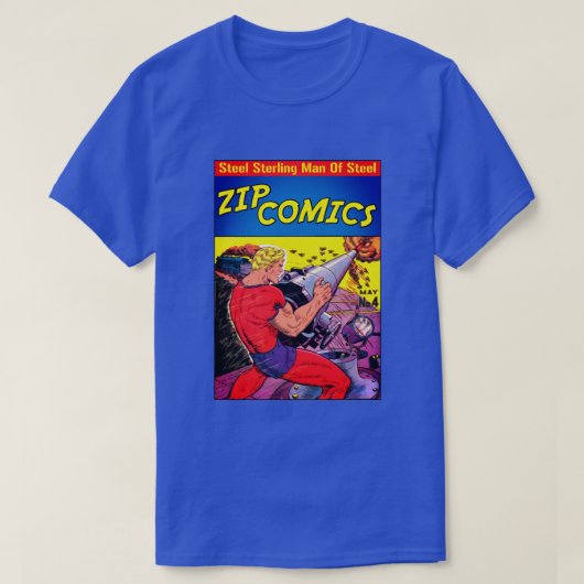  superheld Comic Book Hoesje Art T-shirt (Design voorkant)
