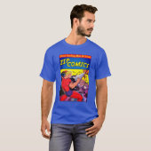 superheld Comic Book Hoesje Art T-shirt (Voorkant volledig)