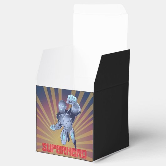 Superheld Comic Character Bedankdoosjes (Geopend)