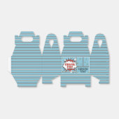 Superheld Comic Speech Bubble Boy Birthday Bedankdoosjes (Uitgevouwen)