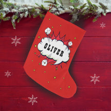 Superheld Comic Speech Cloud Boy Naam