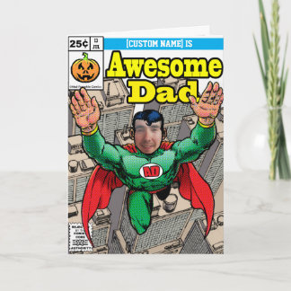 Superheld Comic Verjaardag Kaart