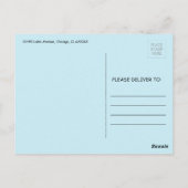 Superheld Comic Verjaardagsfeest Dank u Briefkaart (Achterkant)