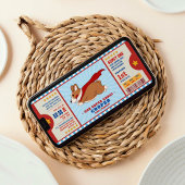 Superheld Corgi Puppy Birthday Party Kaart