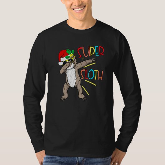 Superheld Dabbing Dance verplaats Dab voor K T-shirt (Voorkant)