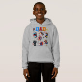 Superheld Dad Power Fists (Voorkant volledig)