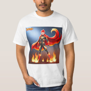 Superheld: de kracht en kracht t-shirt