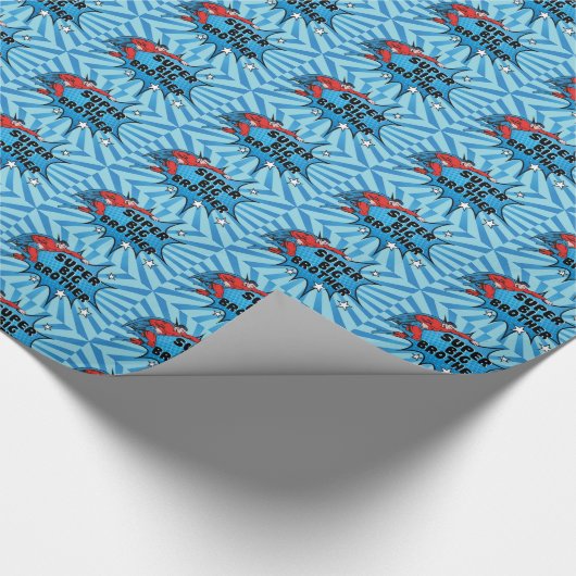 Superheld die een Big Brother wordt Cadeaupapier (Hoek)