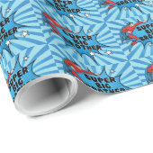 Superheld die een Big Brother wordt Cadeaupapier (Rol Hoek)