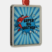 Superheld die een Big Brother wordt Metalen Ornament (Rechts)
