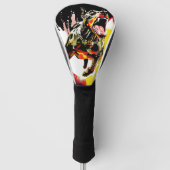 Superheld Doberman Hond 01 - Ignacio rechter Golfheadcover (Voorkant)