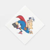 Superheld Doctor Paper Napkins Servet (Hoek)