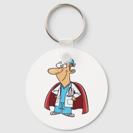 Superheld Doctor Sleutelhanger (Voorkant)