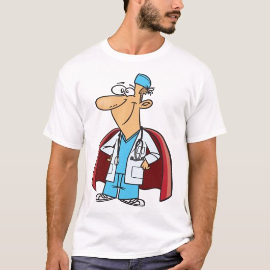 Superheld Doctor T-shirt (Voorkant)