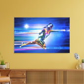 superheld doek canvas afdruk (Insitu (Woonkamer))