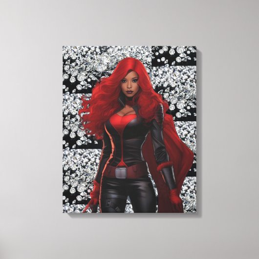 Superheld Doekprint Canvas Afdruk (Voorkant)
