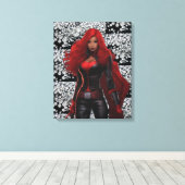 Superheld Doekprint Canvas Afdruk (Insitu (Houten vloer))