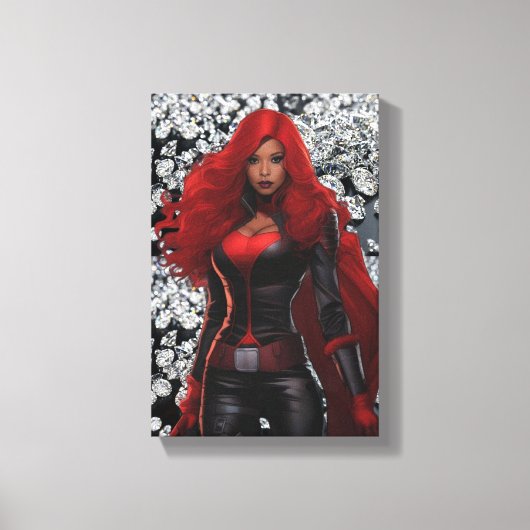Superheld Doekprint Canvas Afdruk (Voorkant)
