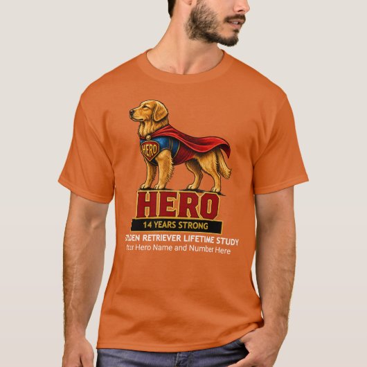 SUPERHELD donker     T-shirt (Voorkant)