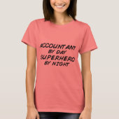 Superheld door Night - Accountant T-shirt (Voorkant)