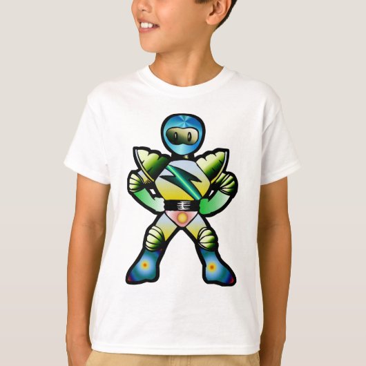 Superheld Duke Quantum T-shirt (Voorkant)