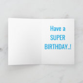 Superheld-foto van Super Special Kind Kaart (Binnen)