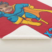 Superheld-foto van Super Special Kind Sherpa Deken (3/4)