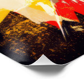 Superheld Franse Bulldog 01 - Ignacio rechter Perfect Poster (Hoek)