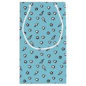 Superheld Friend Comic Valentijn Gift Bag Klein Cadeauzakje (Achterkant)