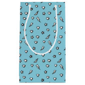 Superheld Friend Comic Valentijn Gift Bag Klein Cadeauzakje (Voorkant)