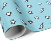 Superheld Friend Comic Wrapping Paper Cadeaupapier (Rol Hoek)