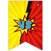 Superheld/Gamer Party banner (Derde vlag)