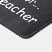 Superheld Genius Mentor Leerles Decoratie Bureaumat (Hoek)