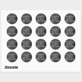 Superheld Genius Mentor Teacher Gift Idee Ronde Sticker (Vel)
