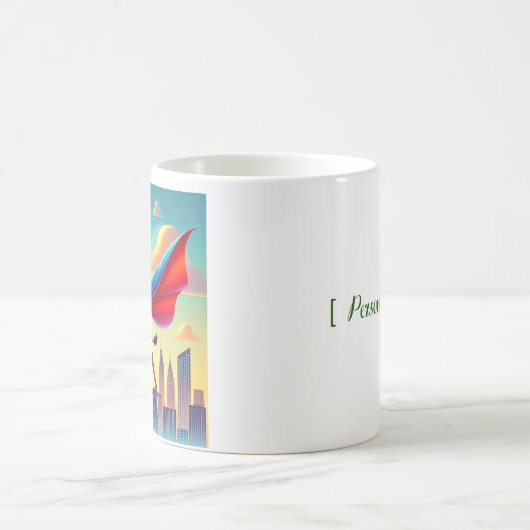 Superheld Giraffe  Koffiemok (Center)