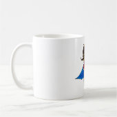 Superheld Girl Coffee Mok (Links)