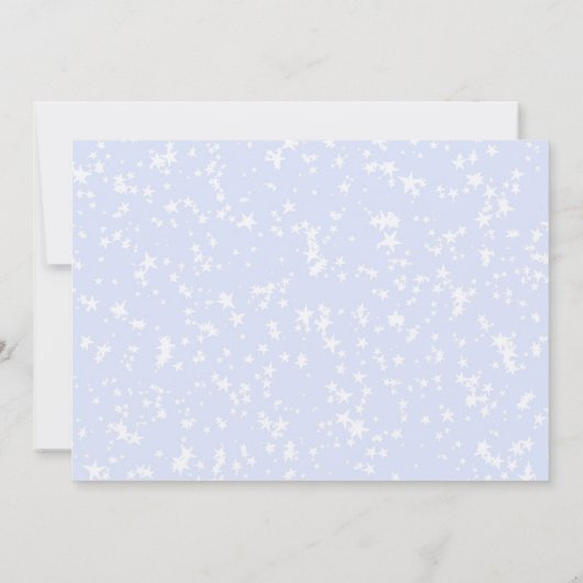 Superheld Girl Invitation Kaart (Achterkant)